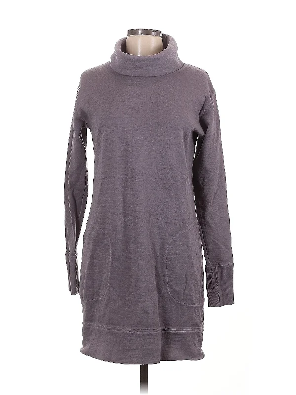 Casual Dress Tunics Solid Classic