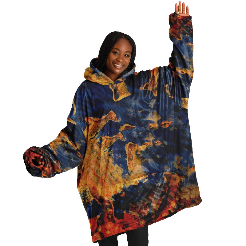 GYMPOLO Snug Hoodie Hoodie with Full-Zip Functional Layering