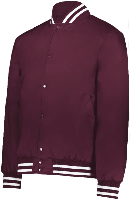 MAROON/WHITE
